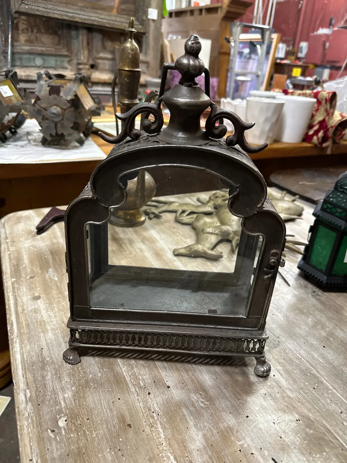Tin Reliquary Or Display 1
