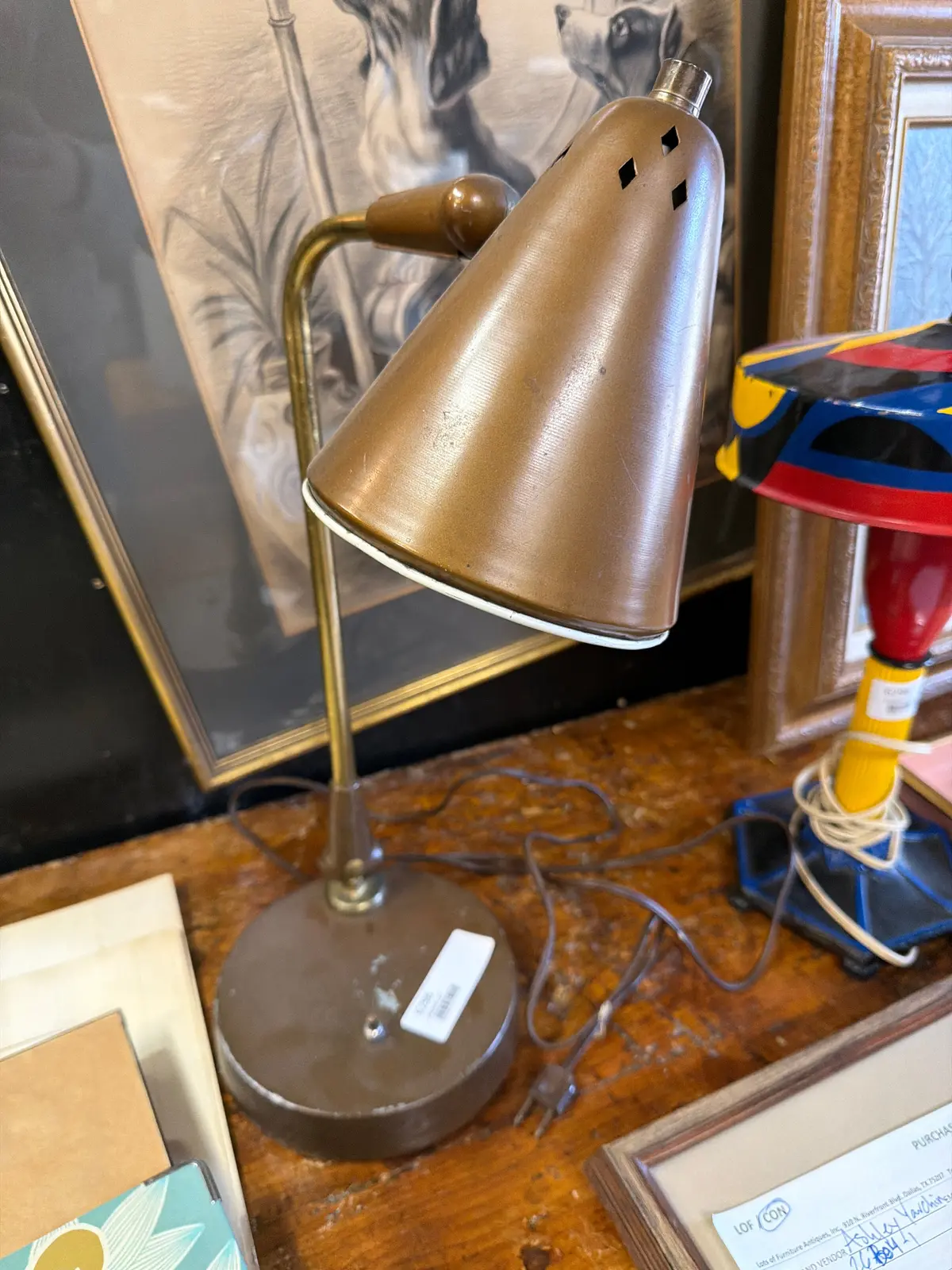 Brown Table Lamp 1