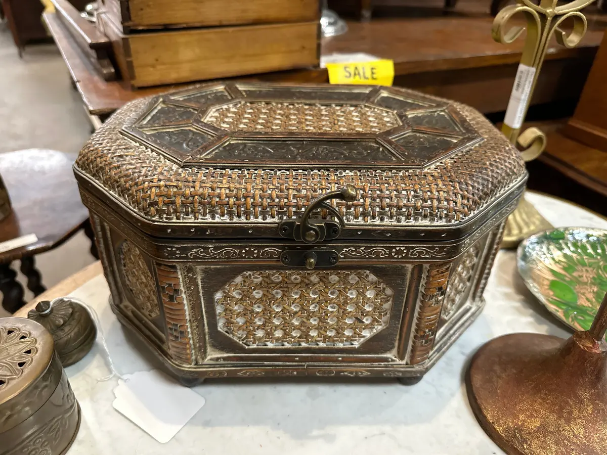 Carved Wood Box 1