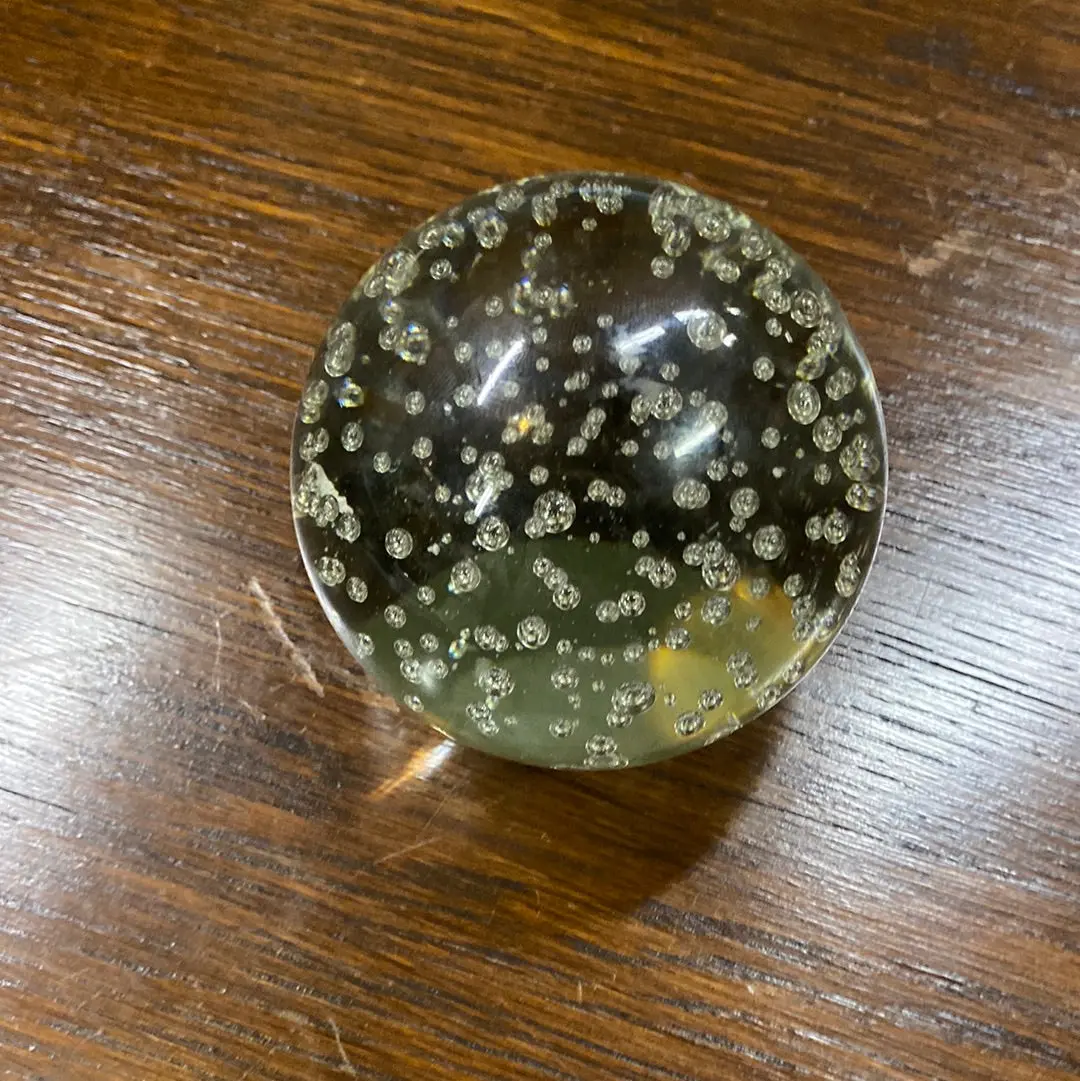 Murano Glass Spherical Paper Weight 1