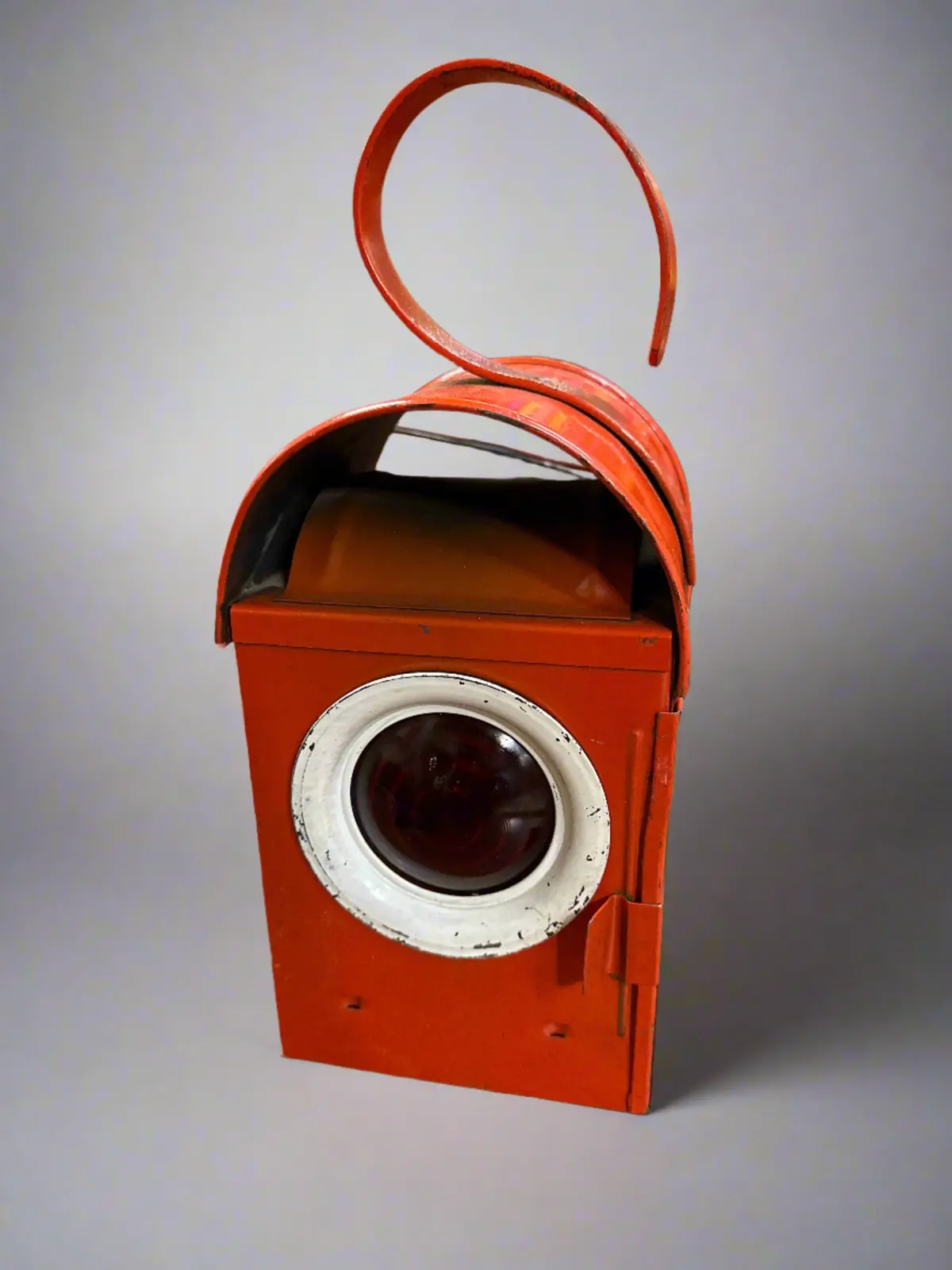Red Square Kerosine Signal Lamp 1