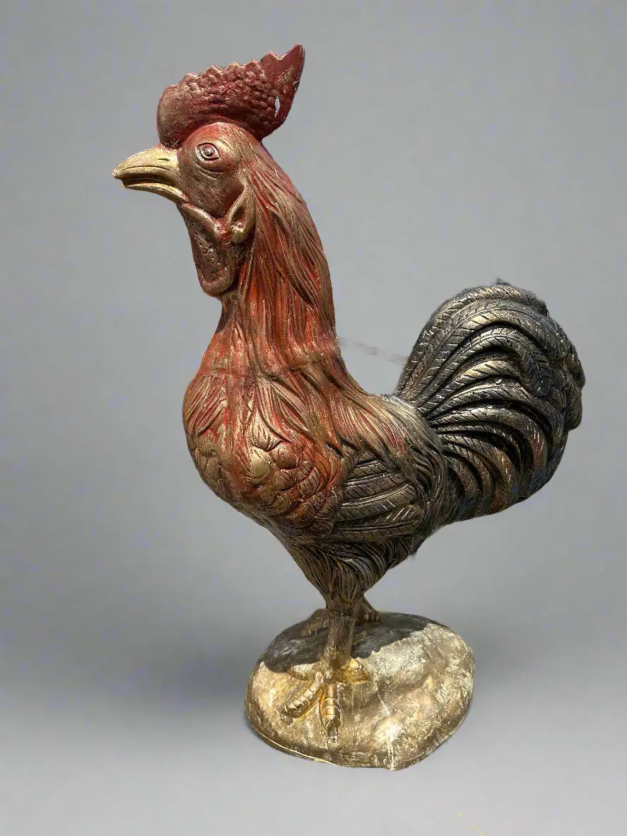Large Aluminum Rooster 1