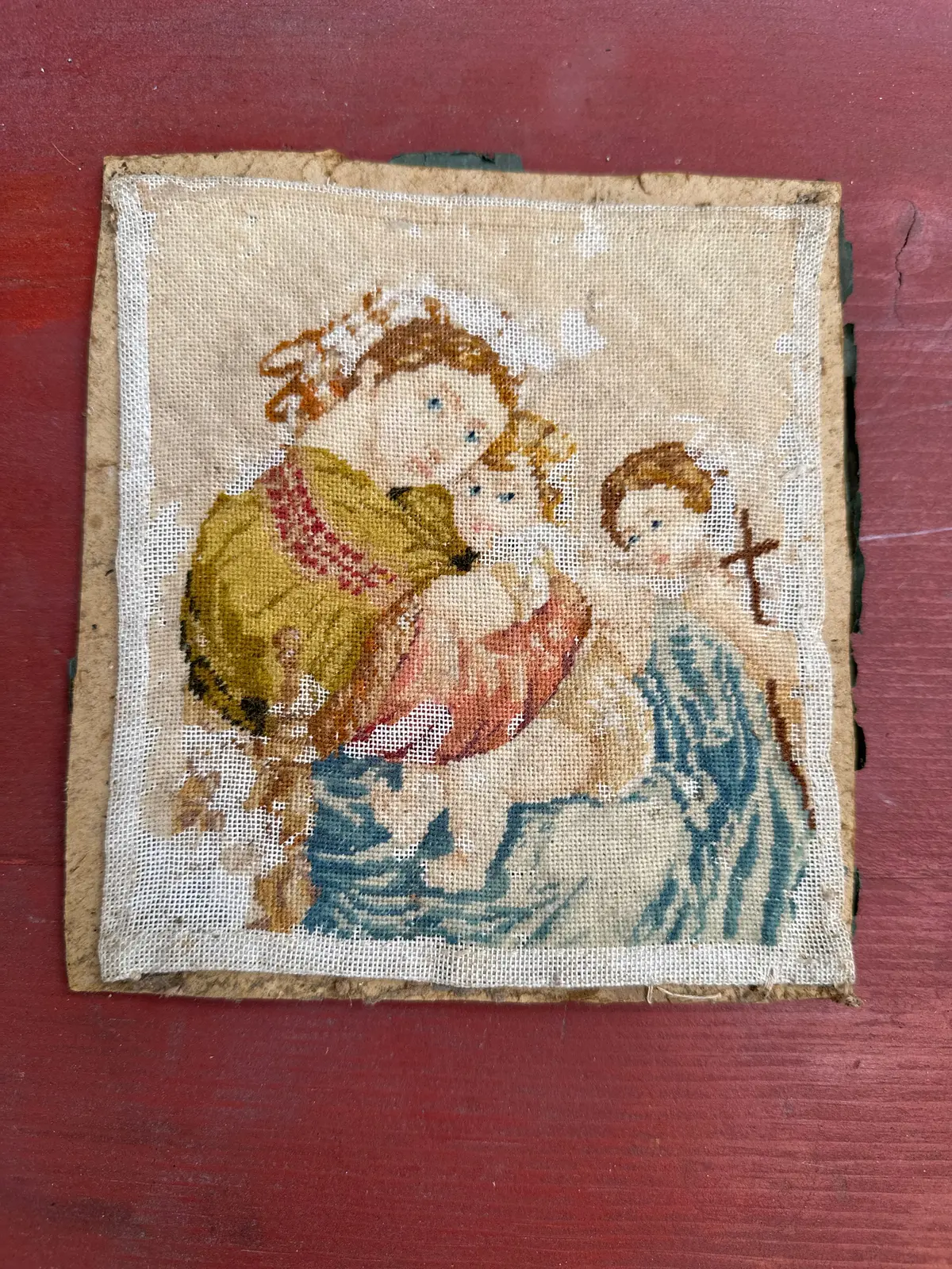 Antique Pettipoint Fragment 1