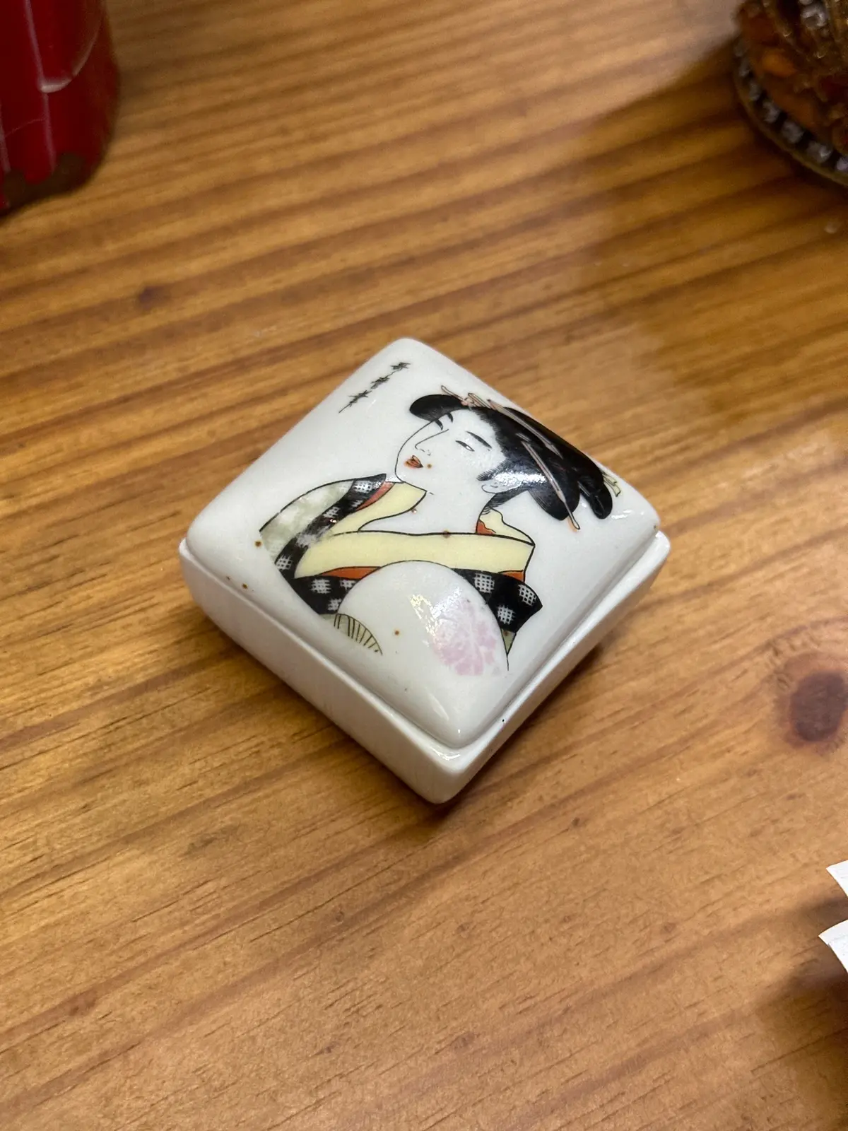 Japanese Porcelain Box 1