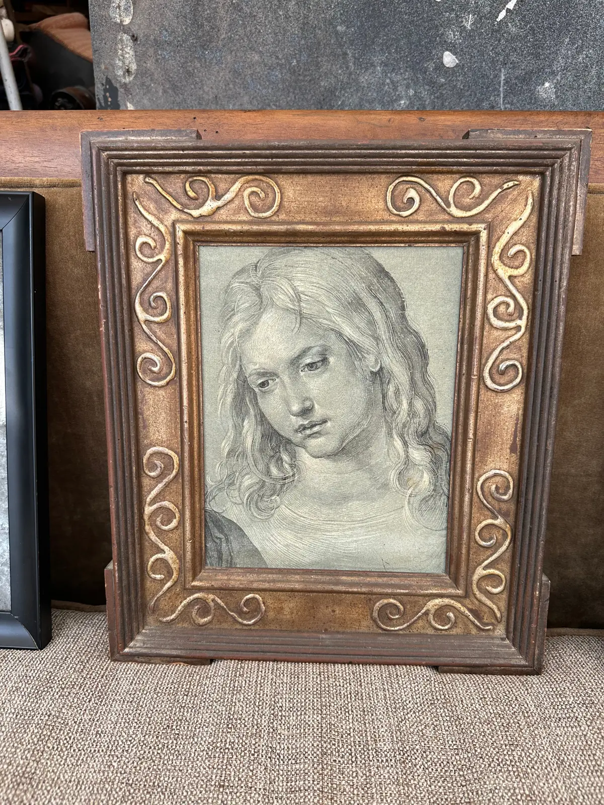 Durer Drawing 12 Year Old Chirst Repro 1