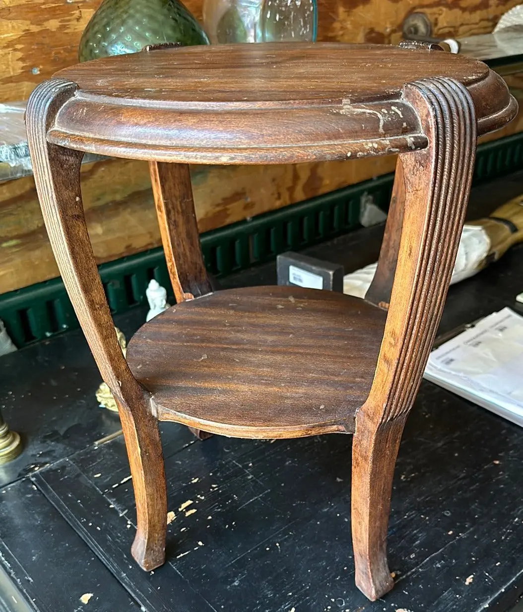 Small Mahogany Side Table 1