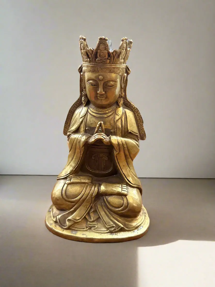 Small Asian Bronze Deity 1