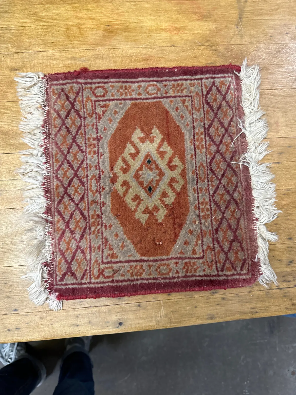 Small Oriental Rug As Found 1