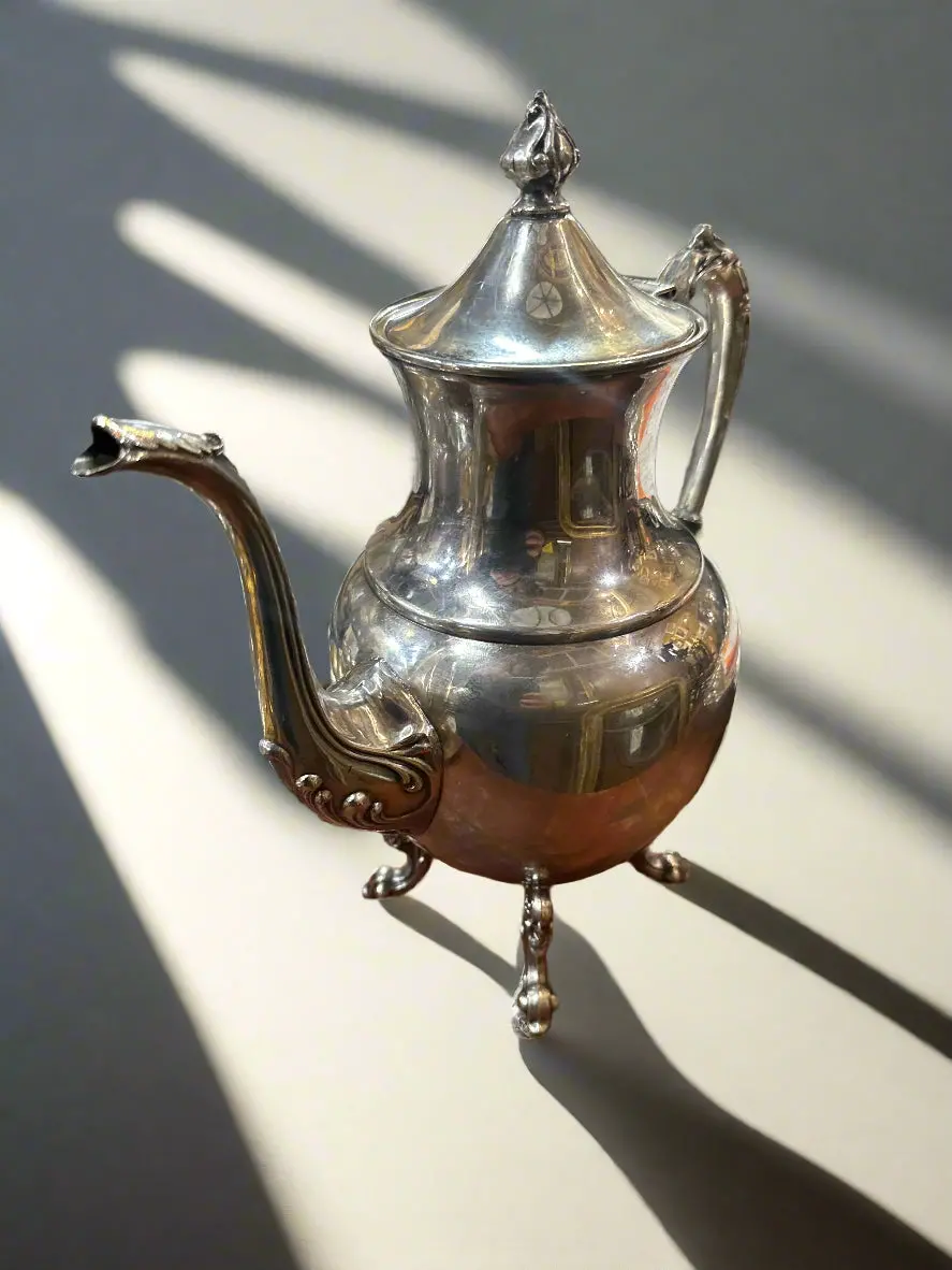 Silver Plate Tea Pot 1