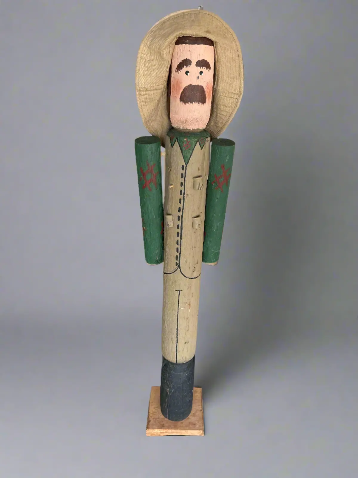 Painted Pole Man 1
