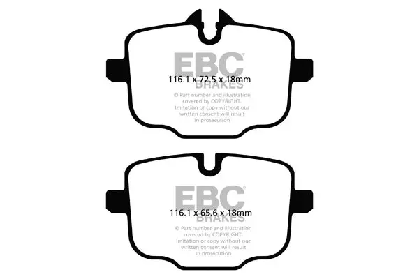 Ebc Rpx Full Race Rear Pads G8x M3+M4 1