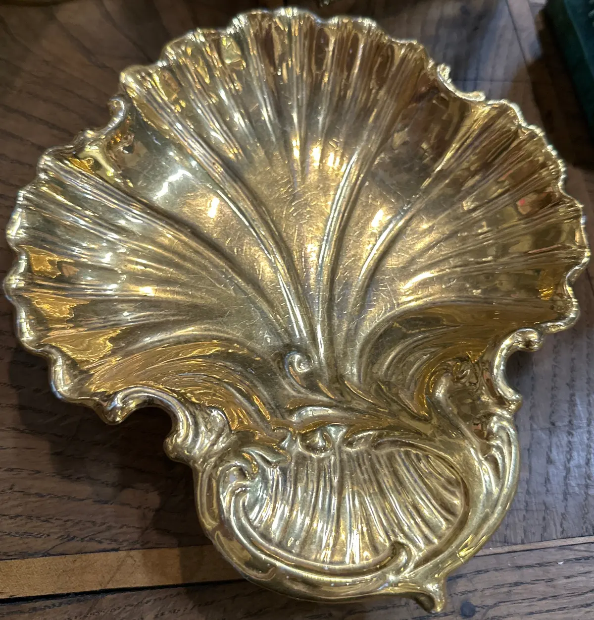 As Found Gold Porcelain Shell 1