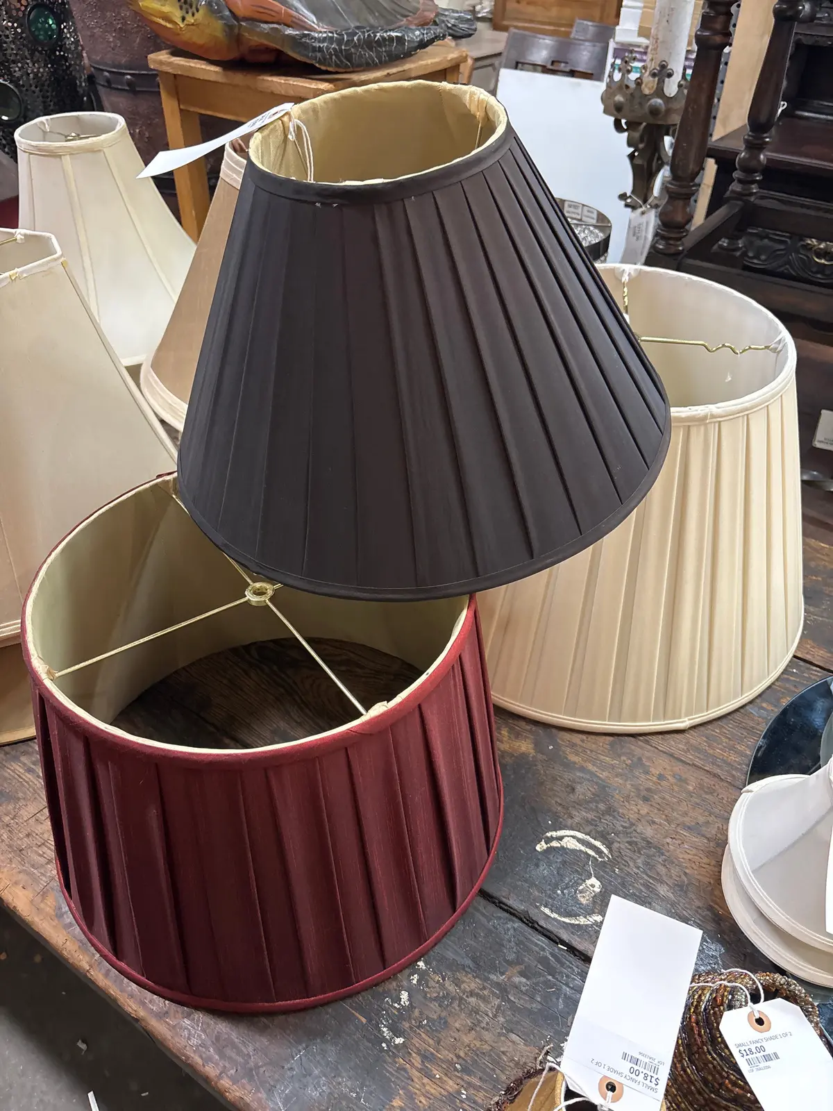 Large Pleated Shade 1 Of 3 1