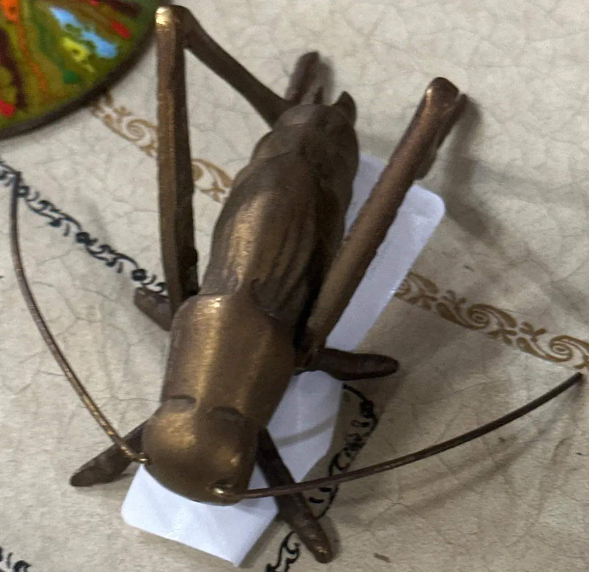 Brass Grasshopper 1
