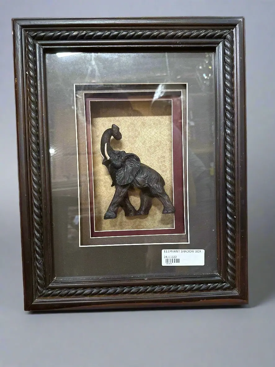 Elephant Shadow Box 1