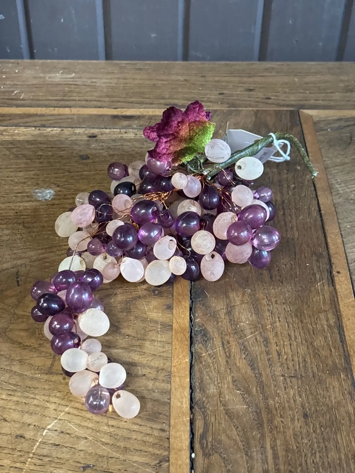Small Purple And White Grape Cluster 1