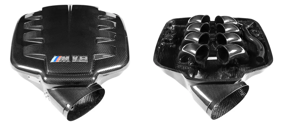 Eventuri Carbon Fibre Inlet Plenum Bmw M3 E9x S65 1