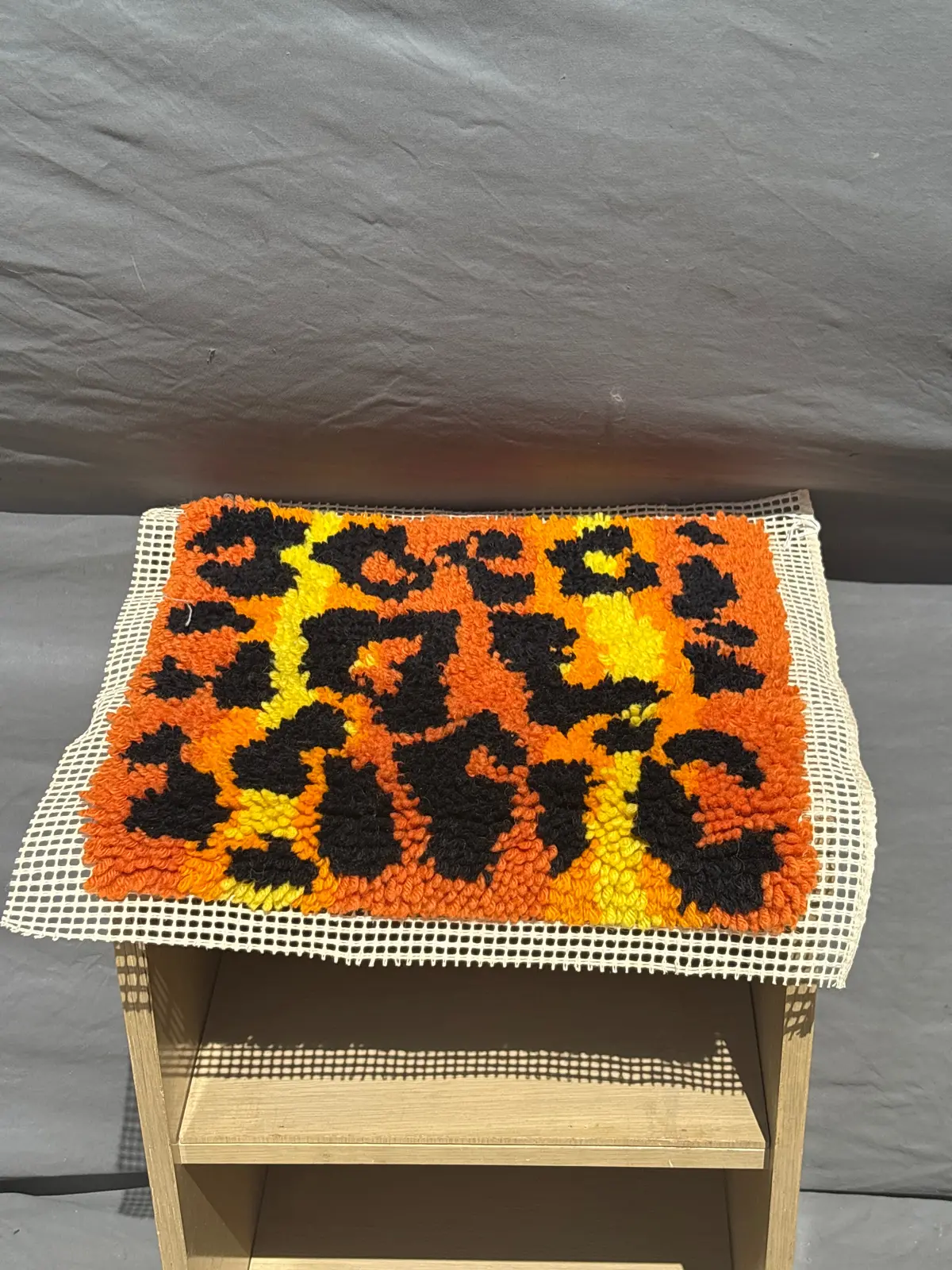 Orange And Yellow Needlework Piece 1