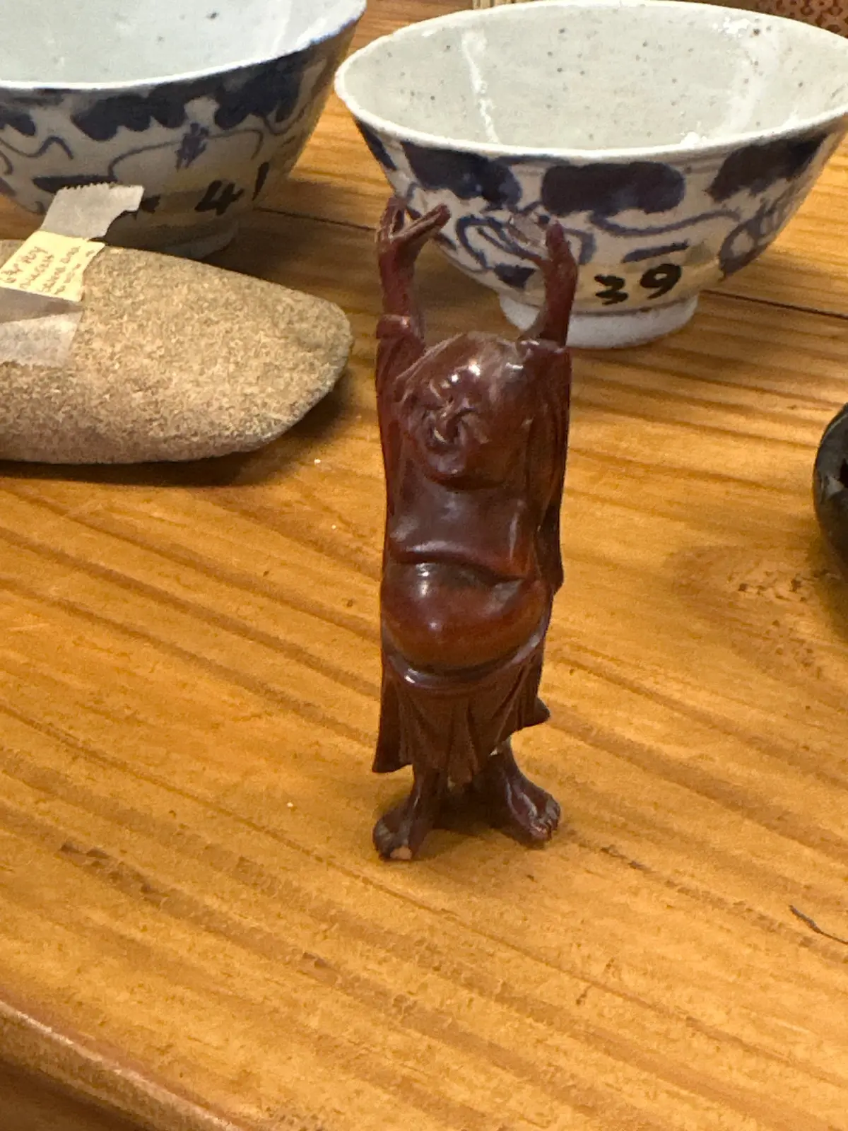 Foti Hand Carved Chinese Statue 1