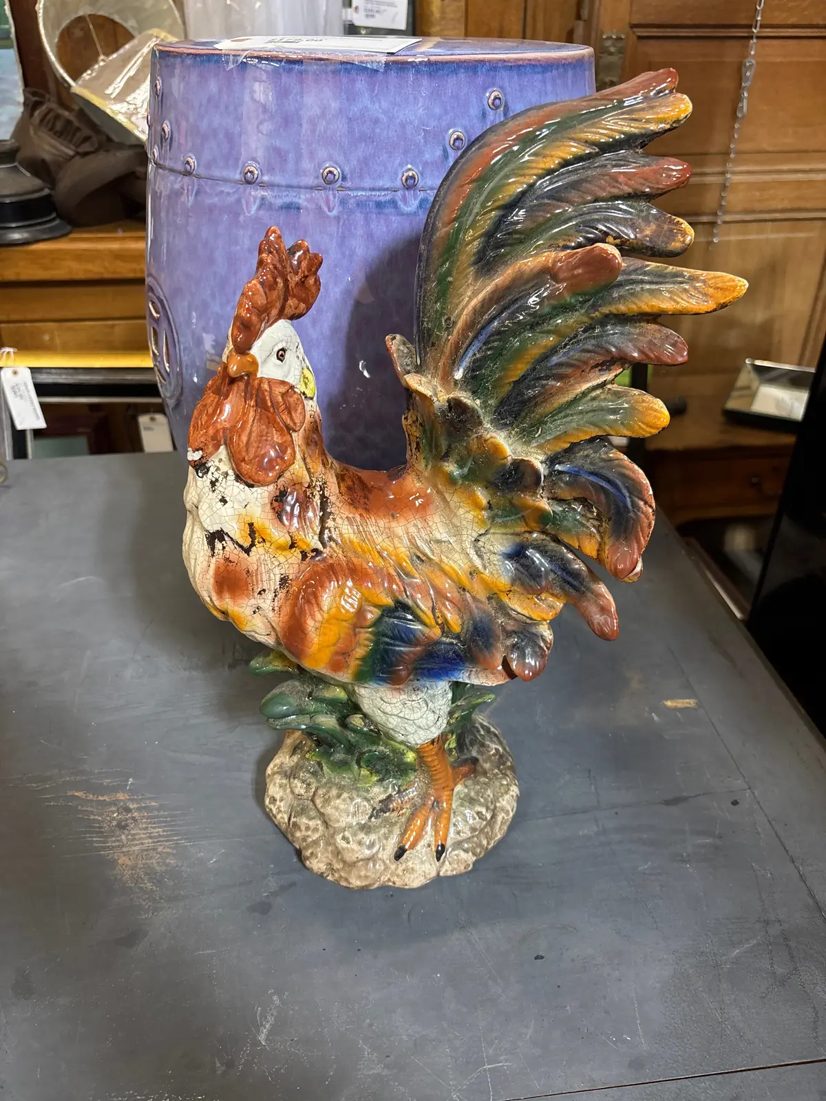 Pottery Chicken - As Found 1