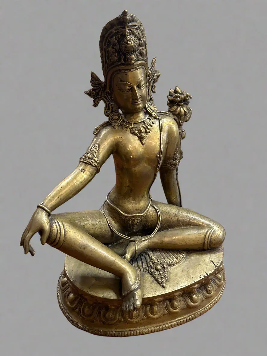 Large Bronze Buddha 1