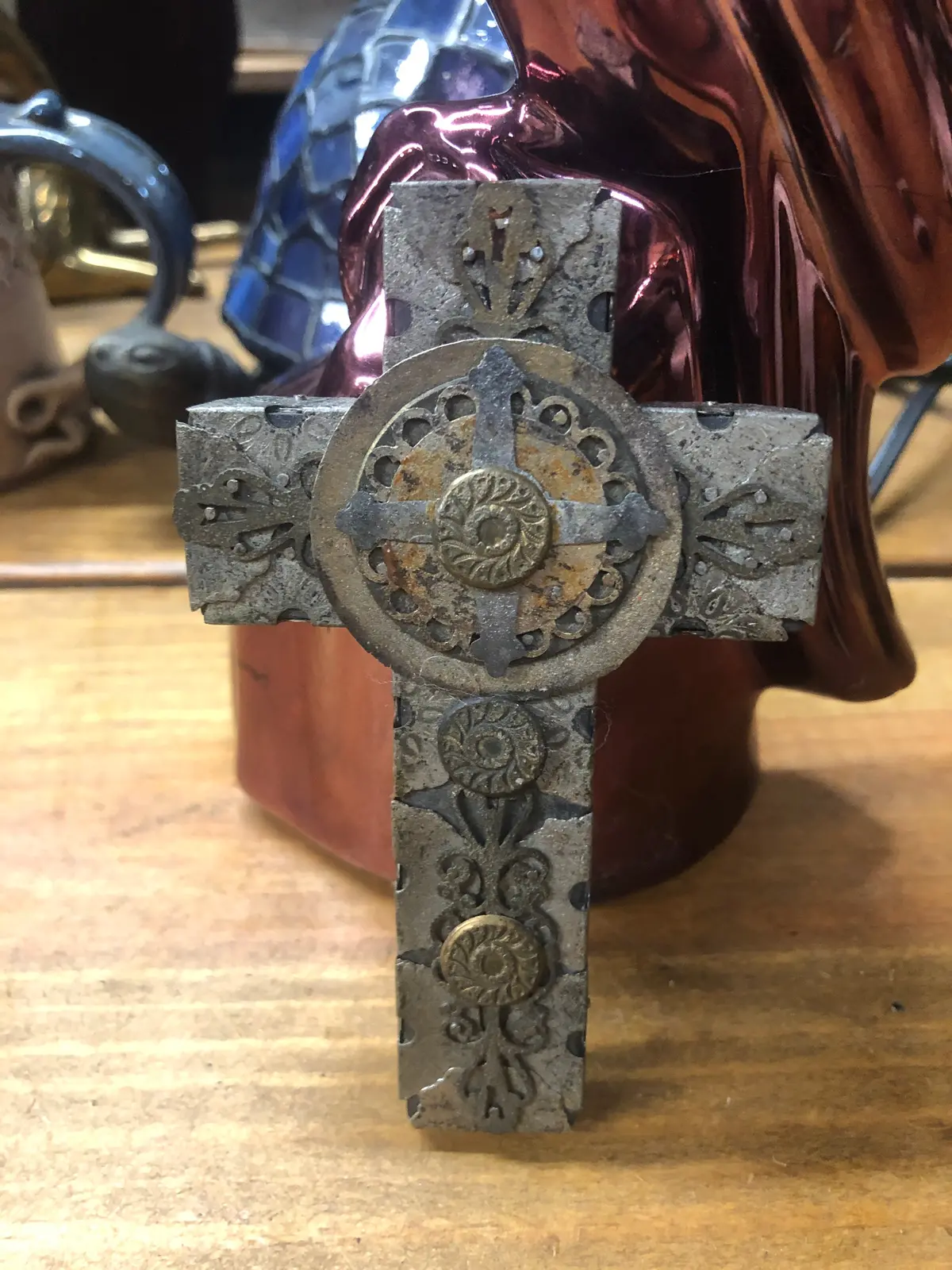 Small Cross With Jewels 1