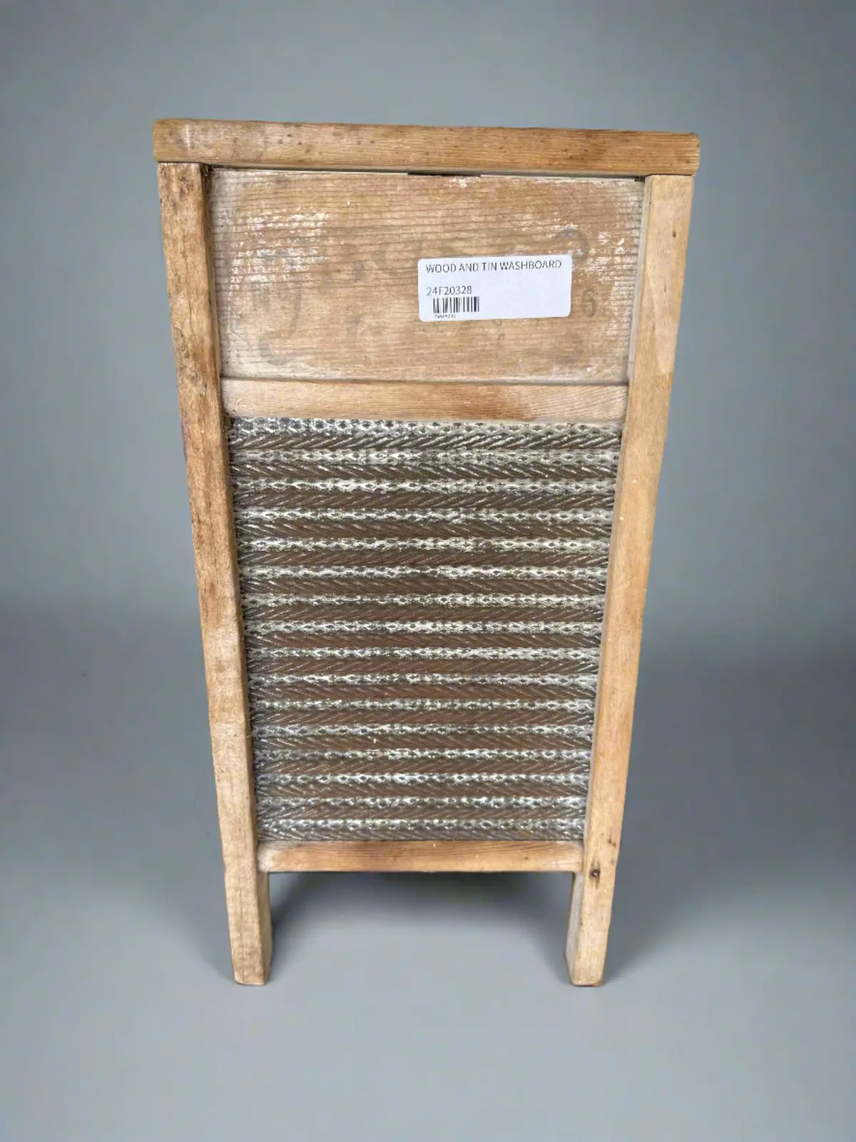 Wood And Tin Washboard 1