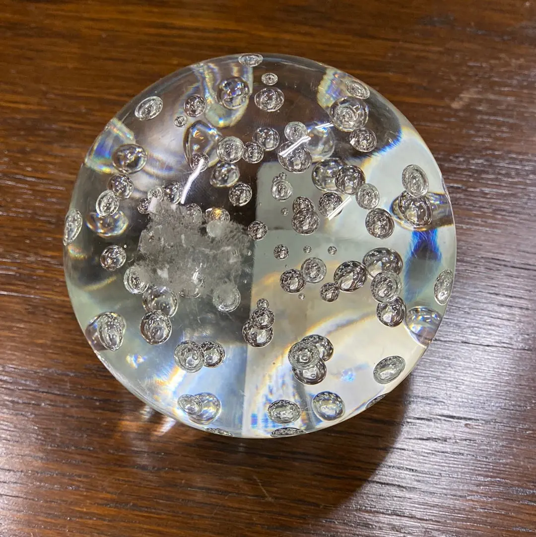 Murano Glass Spherical Paper Weight 1