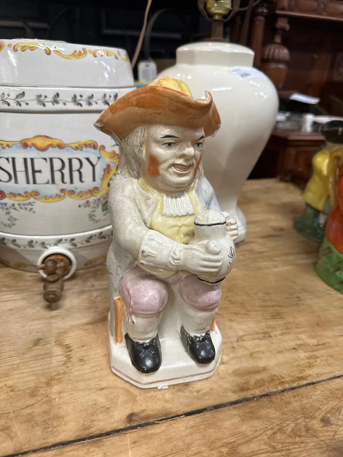 Early Toby Mug With Lid 1