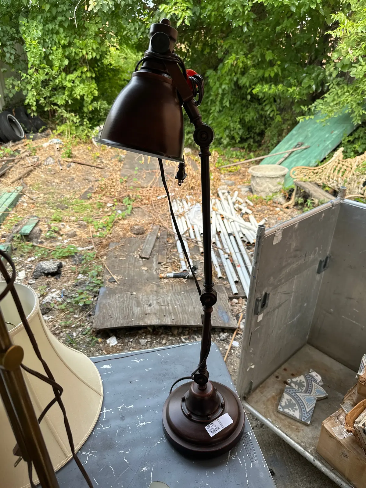 Antique Industrial Desk Lamp 1