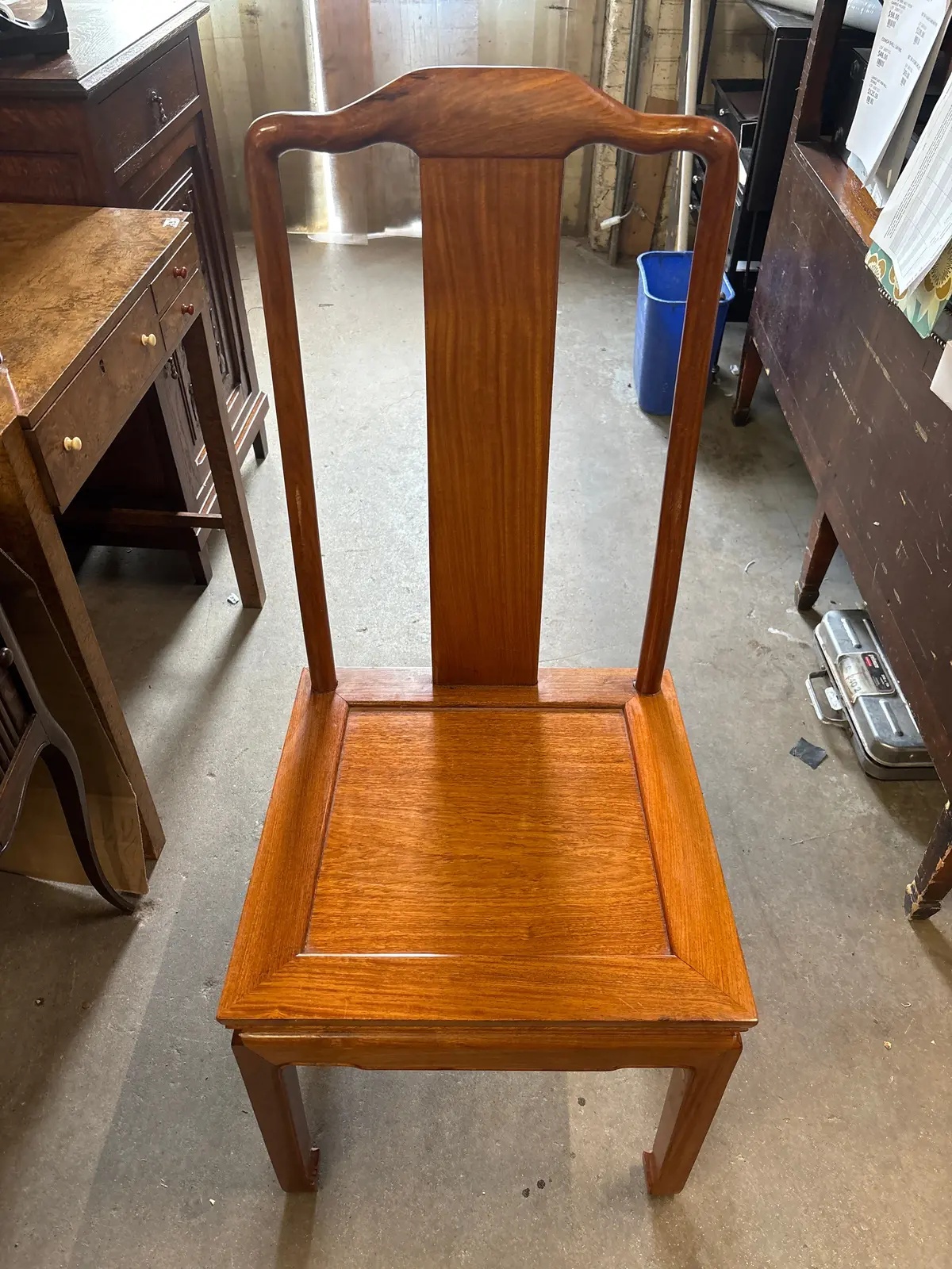 Ming Style Wood Chair 1