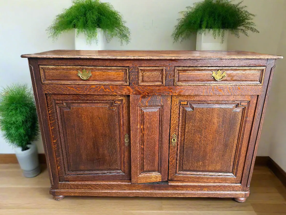 Oak Normandy Server 19Th Century 1