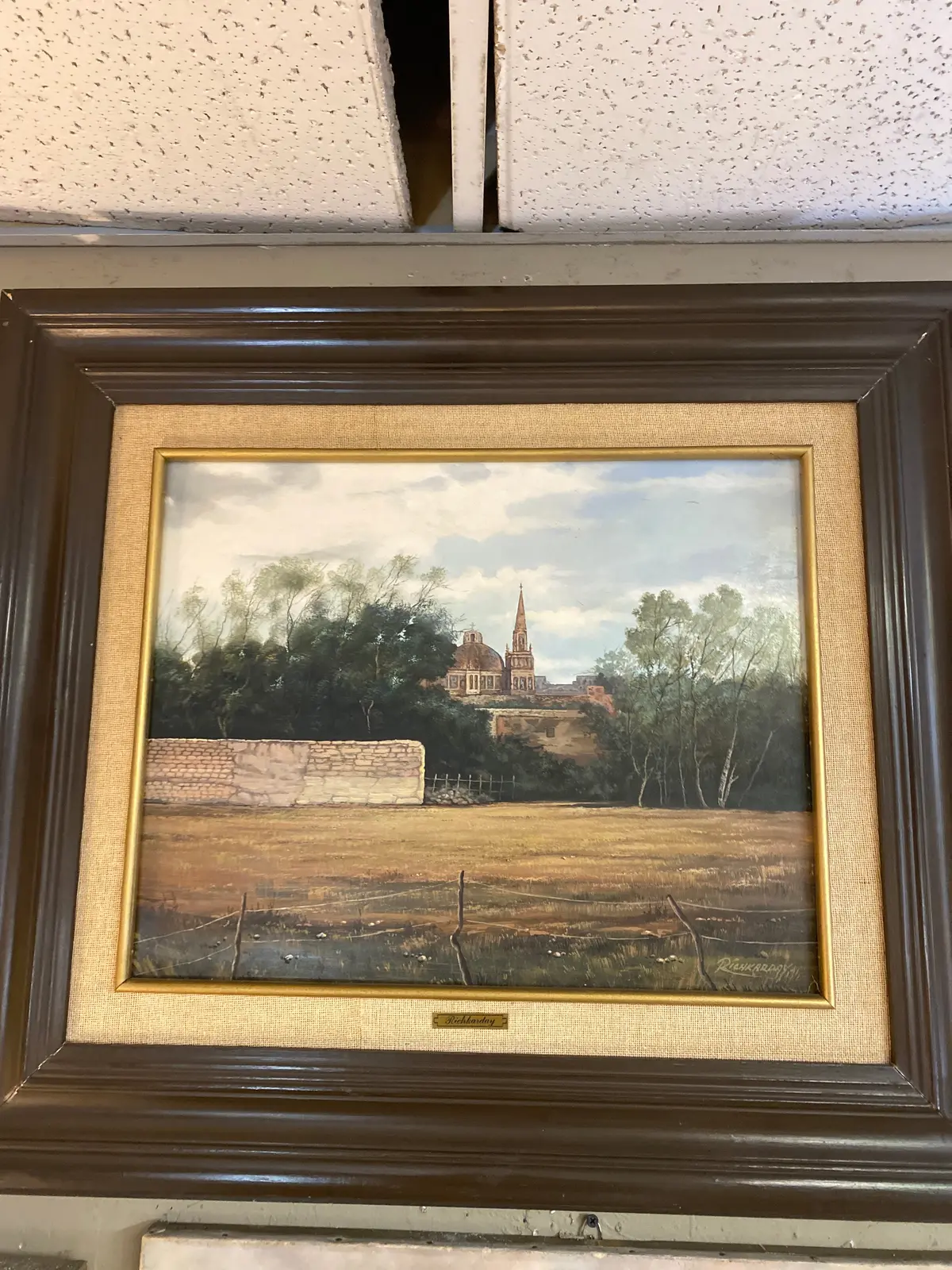 Jose Antonio Richkarday Signed Oil On Board 1