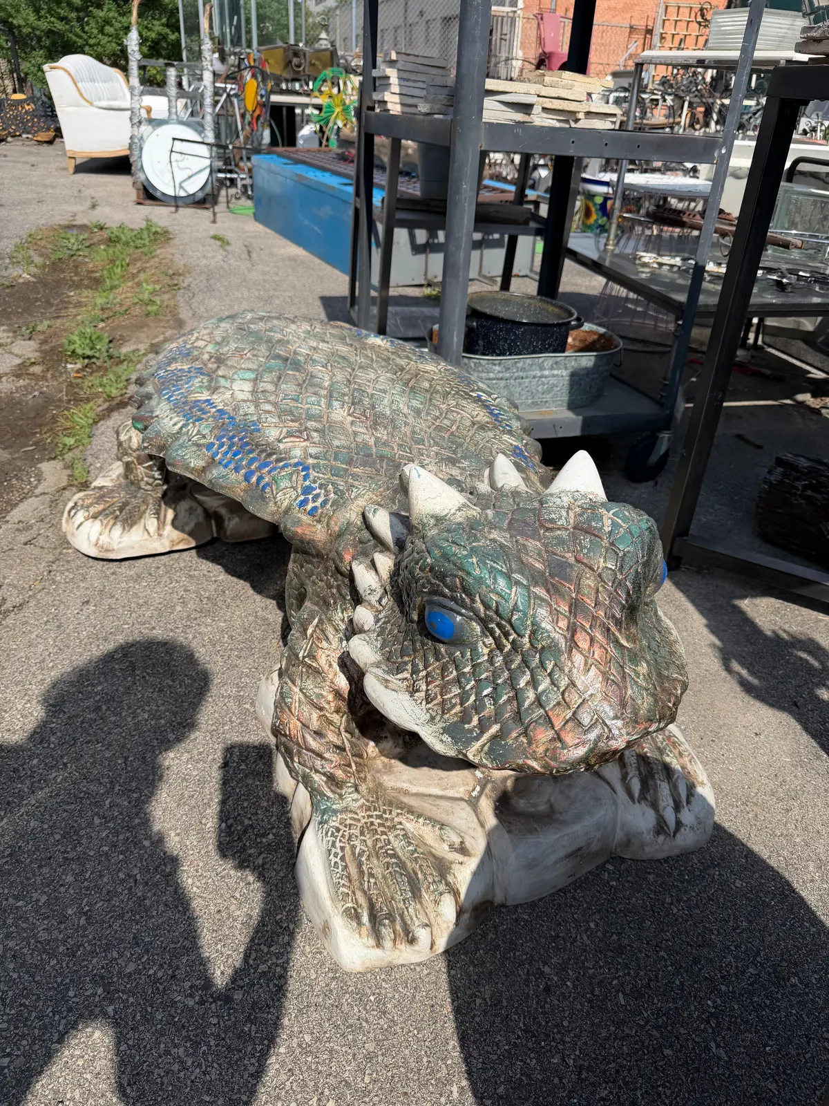 Horned Toad Bench 1