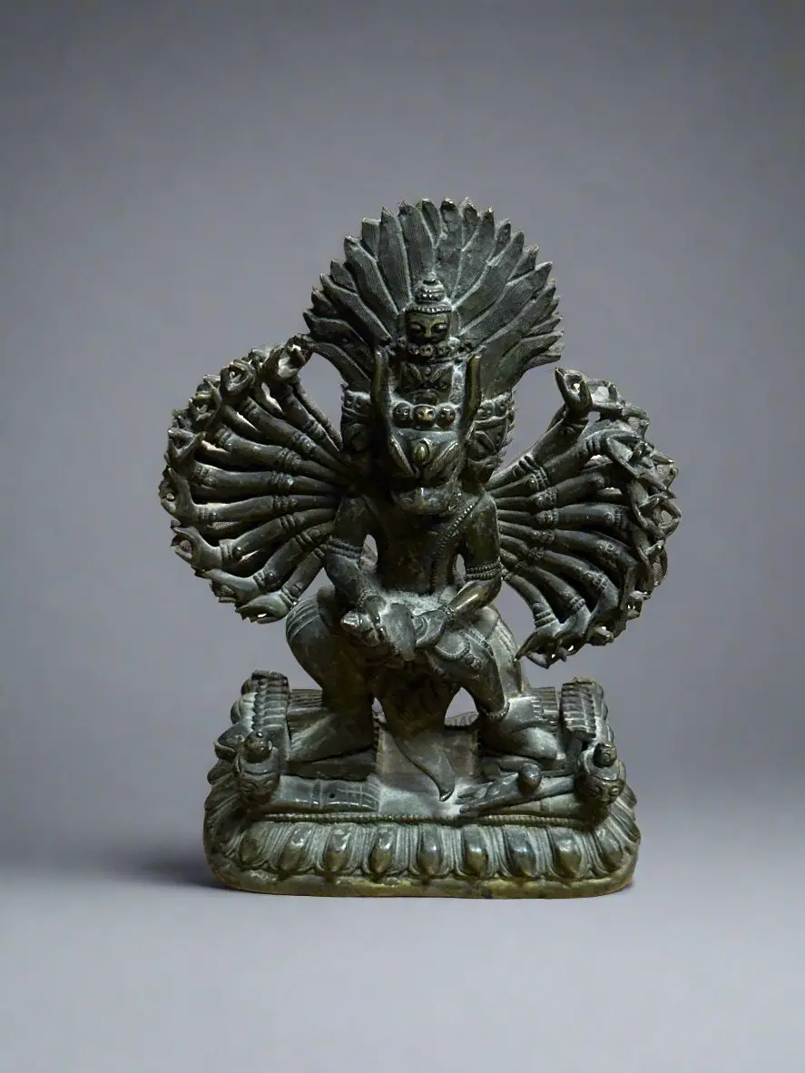 Bronze Hindu Figure 1