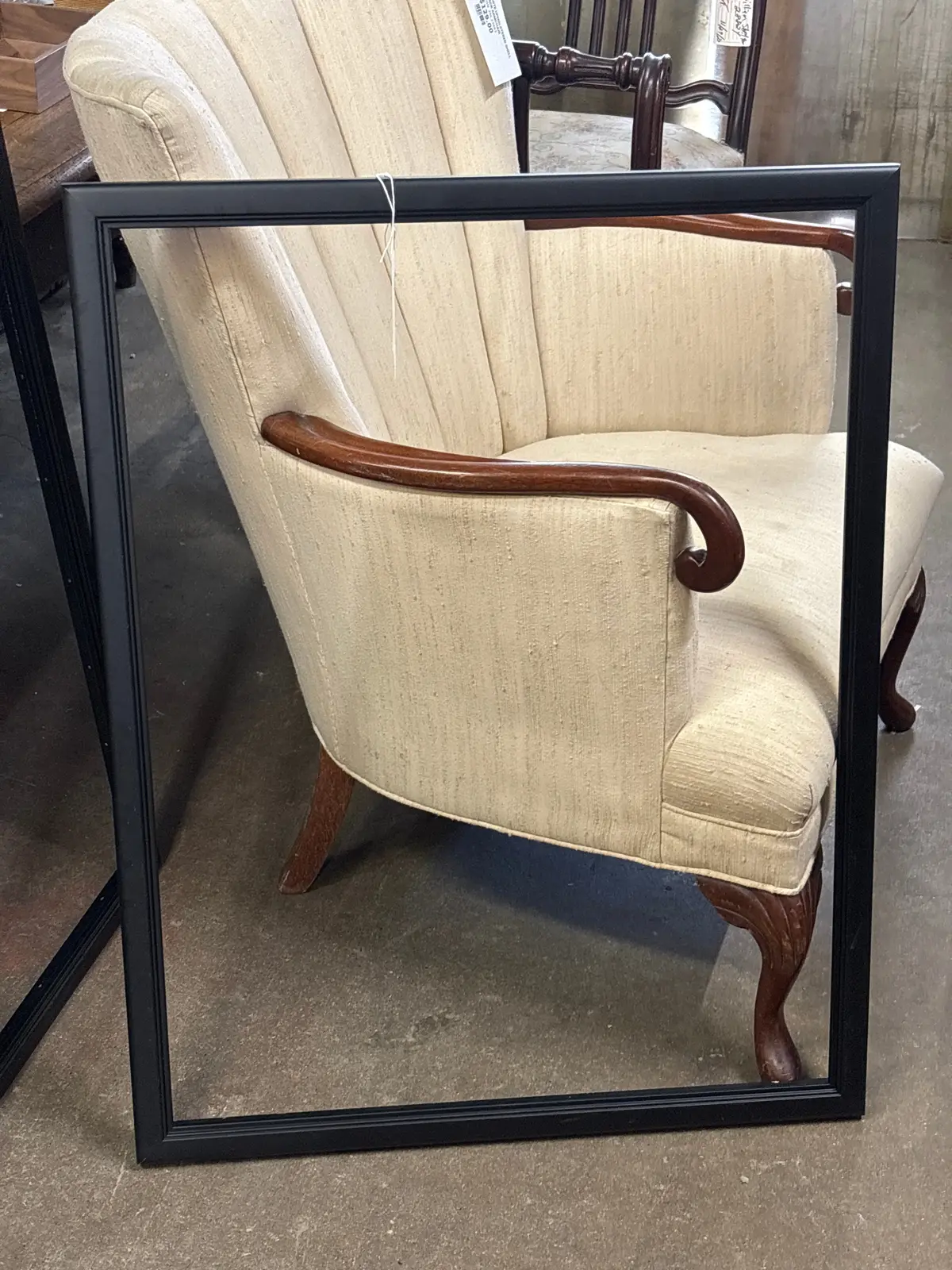 Large Black Modern Frame 1 Of 2 1