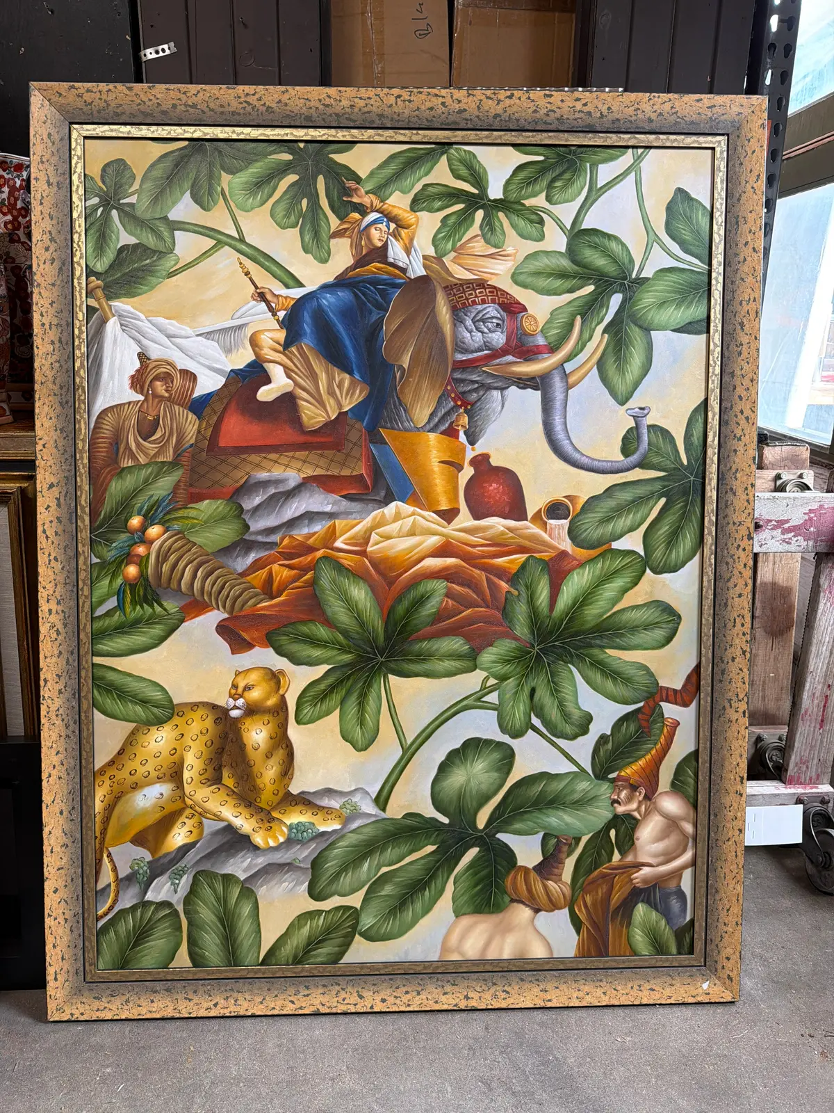 Exotic Framed Jungle Print 1