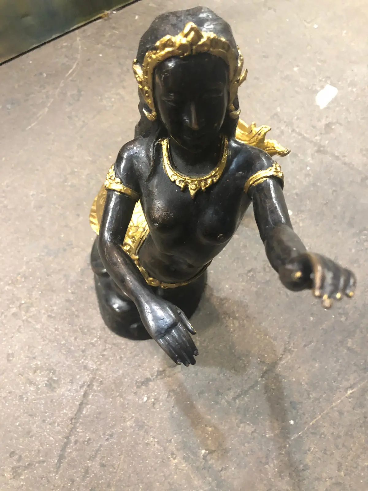 Bronze Black And Gold Mermaid 1