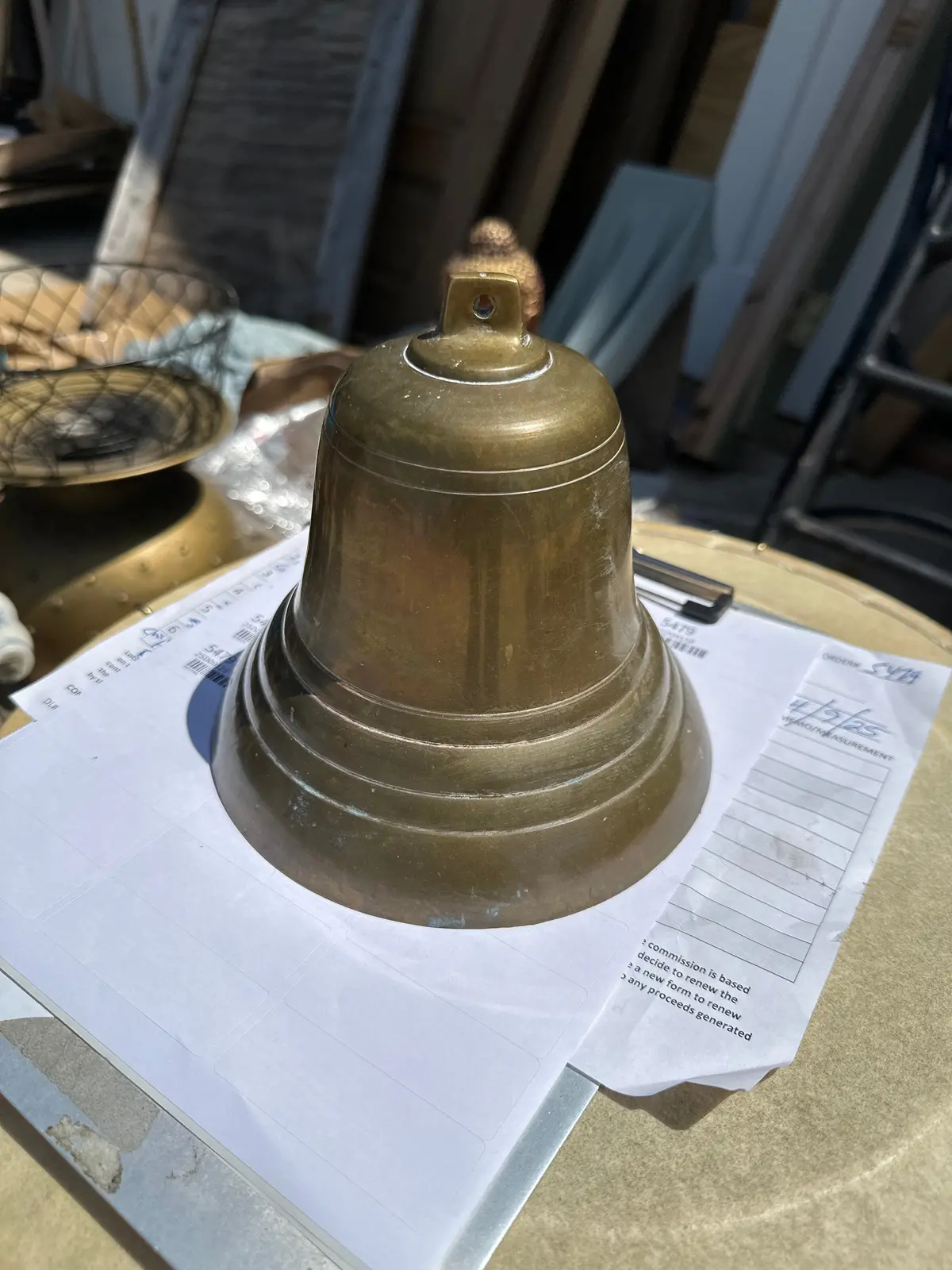 Lightweight Brass Bell 1