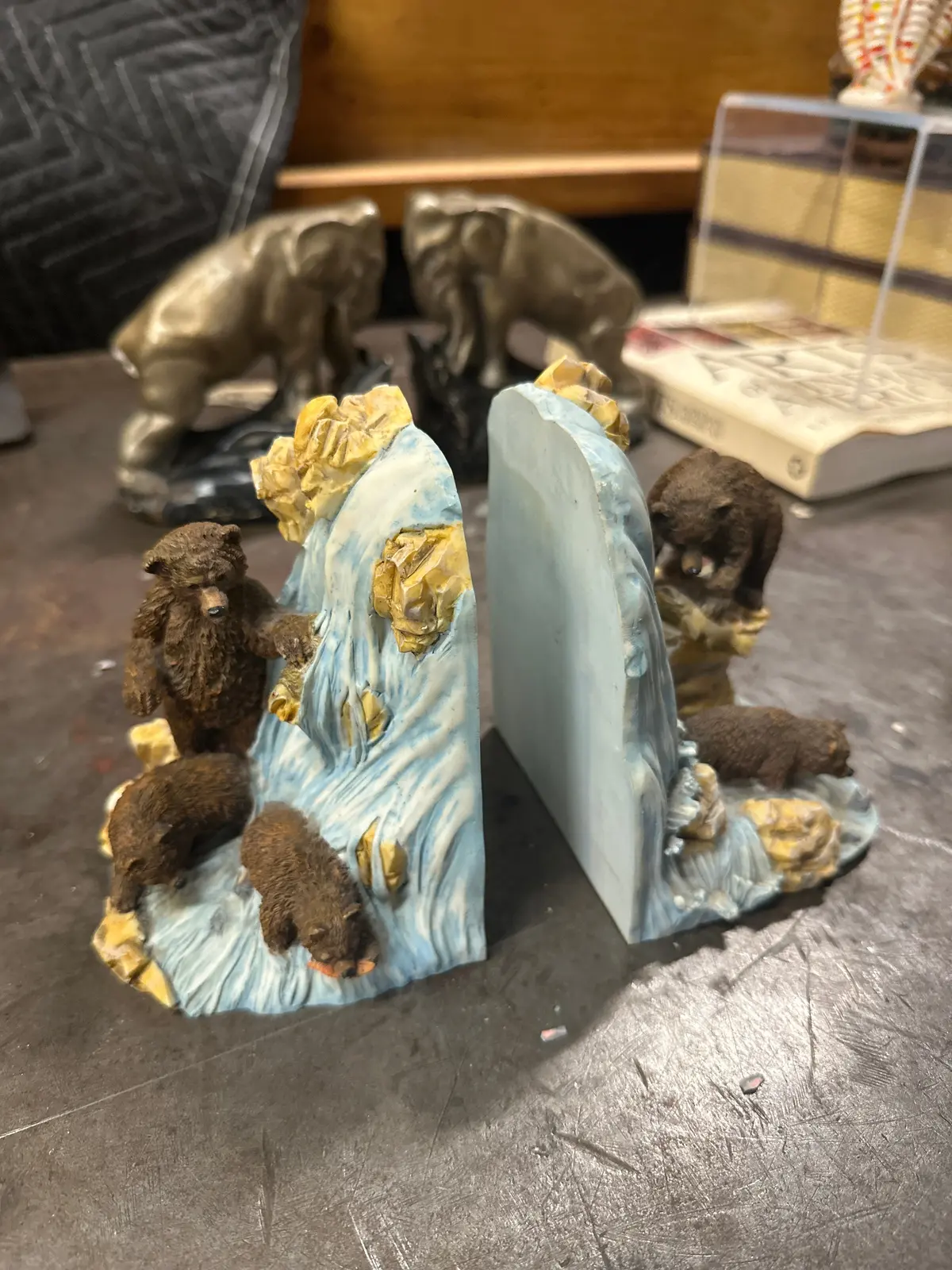 Pair Of Not Old Bear Bookends 1
