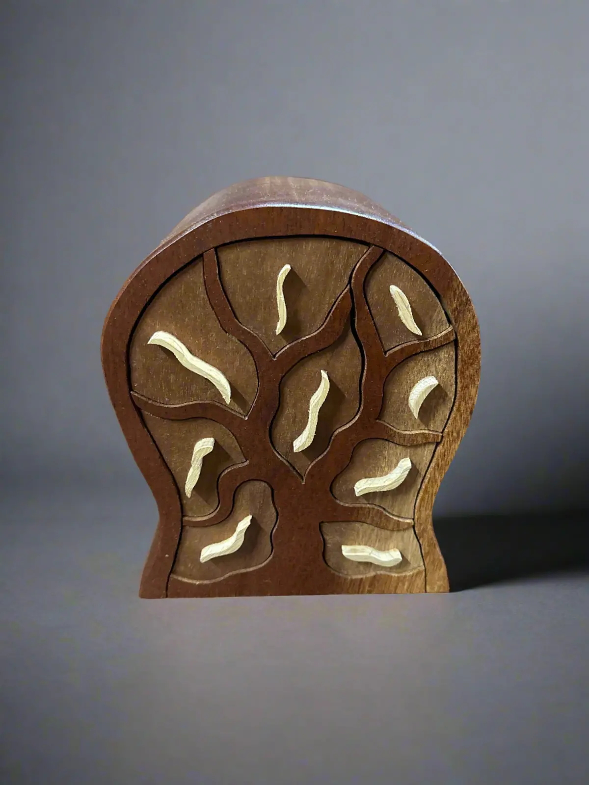 Hand Carved 9 Drawer Small Chest 1