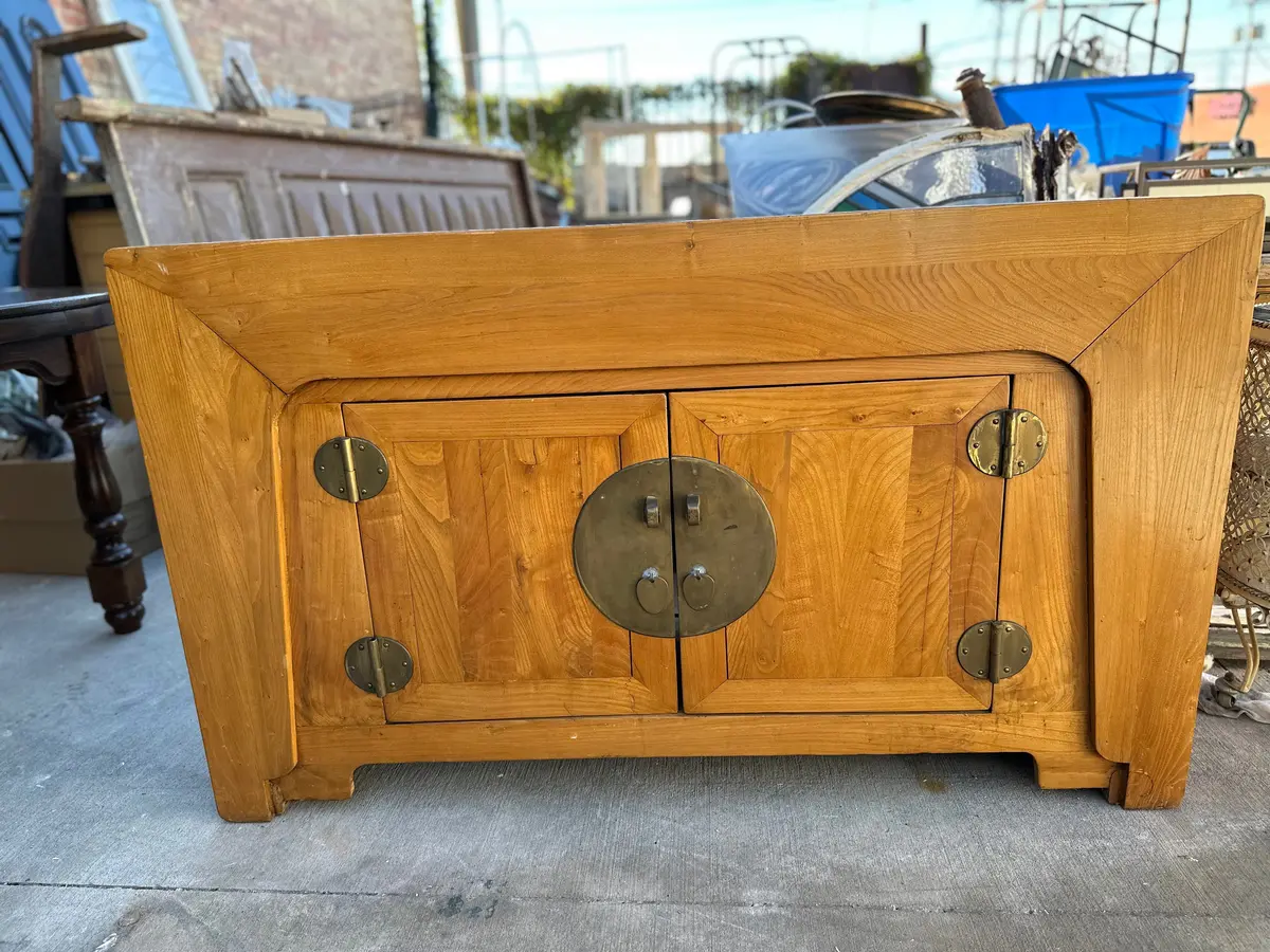 Chinese Elm Sideboard 1