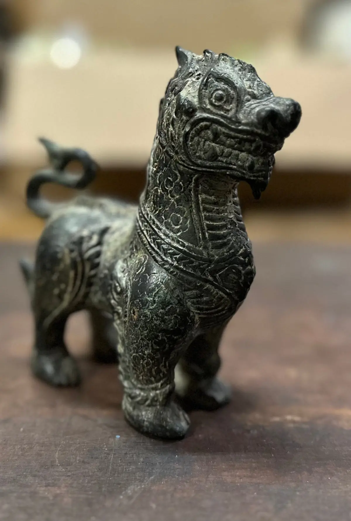 Bronze Small Foo Dog 1