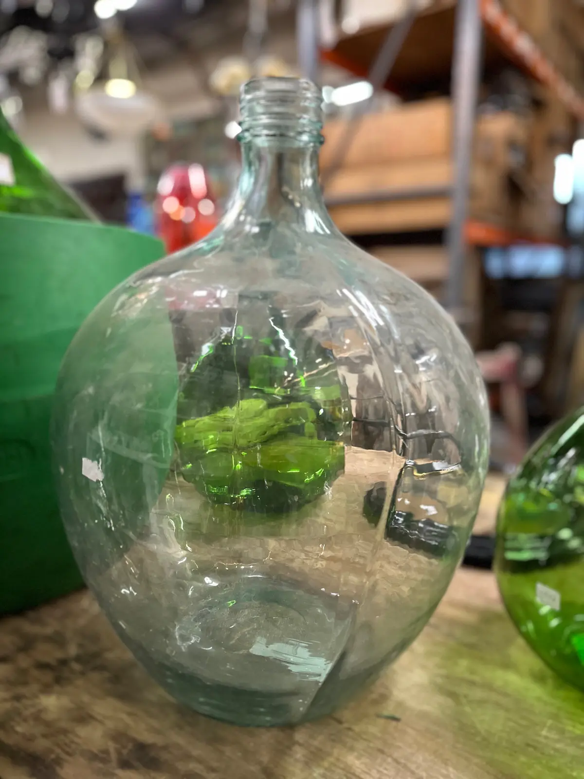 Medium Clear Wine Bottle 1