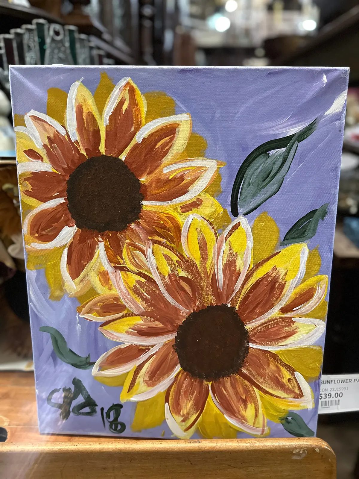Sunflower Painting 1