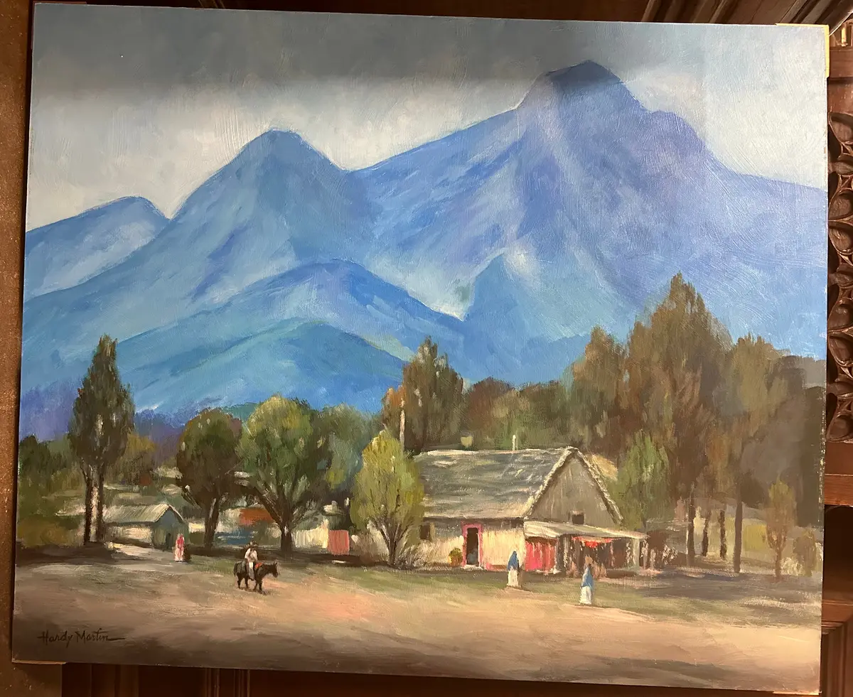 Hardy Martin Ranch In Veracruz Painting 1