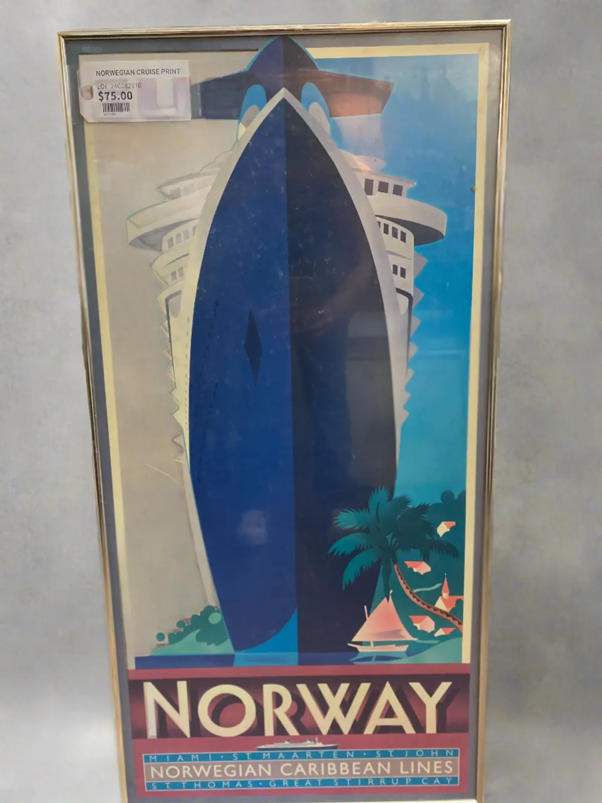 Norwegian Cruise Print 1