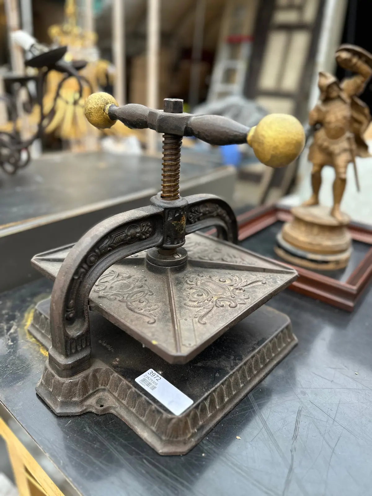 Cast Iron Book Press 1