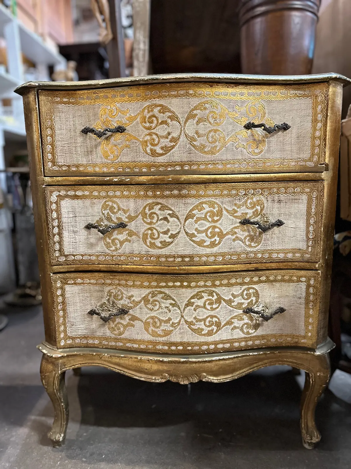 Large 3 Drawer Florentine Chest 1