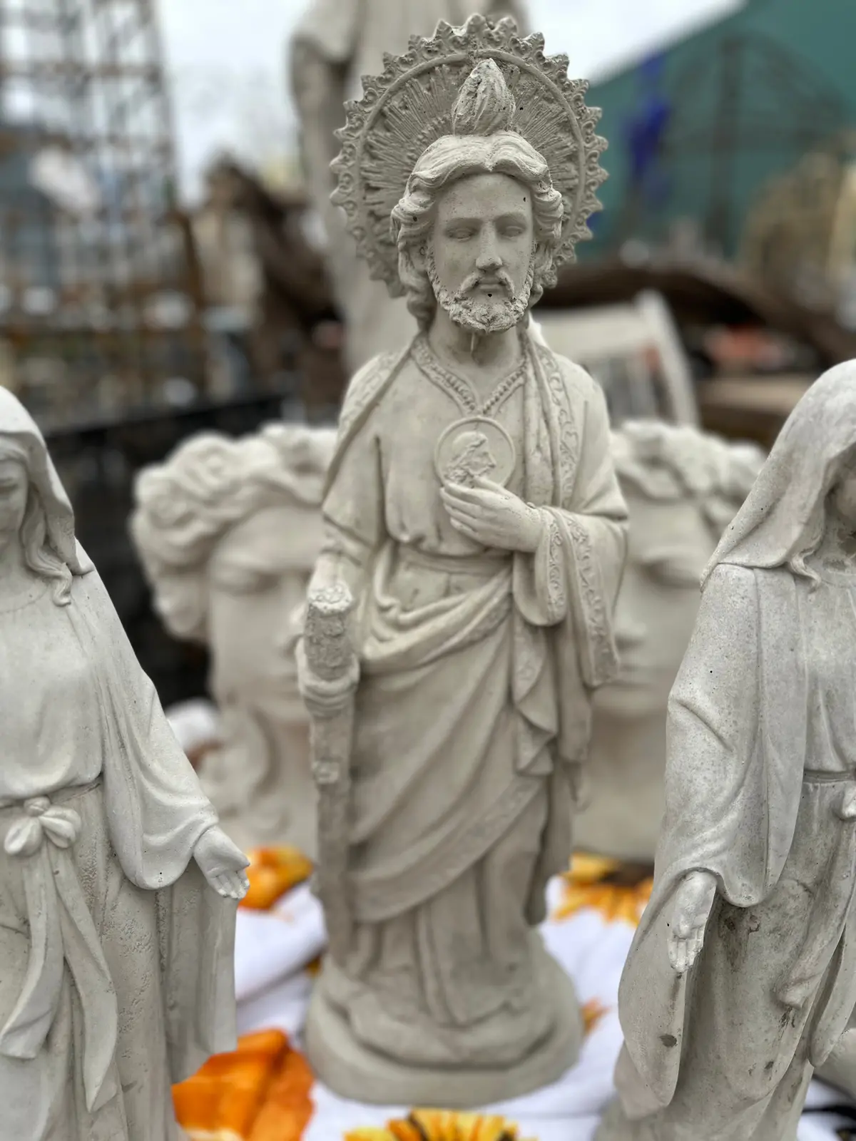 Concrete St. Jude Statue 1